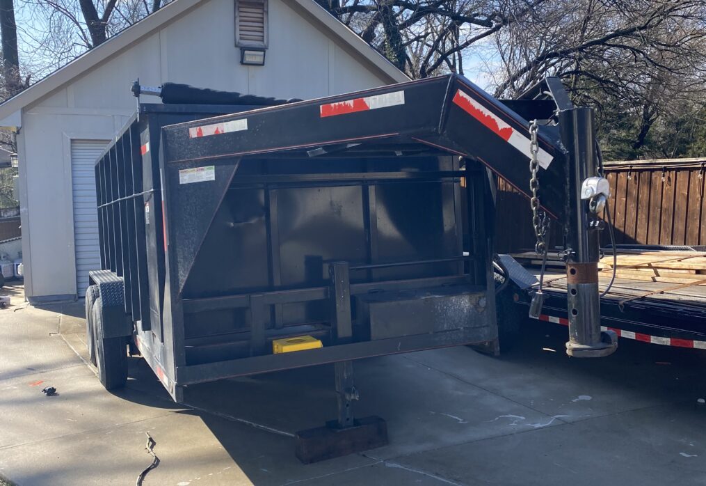 Gooseneck Dump Trailer